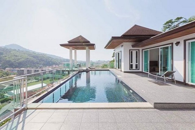 เช่าบ้าน For Rent : Kamala Private Pool, Viila, Sea View 4 bedrooms 4 bath