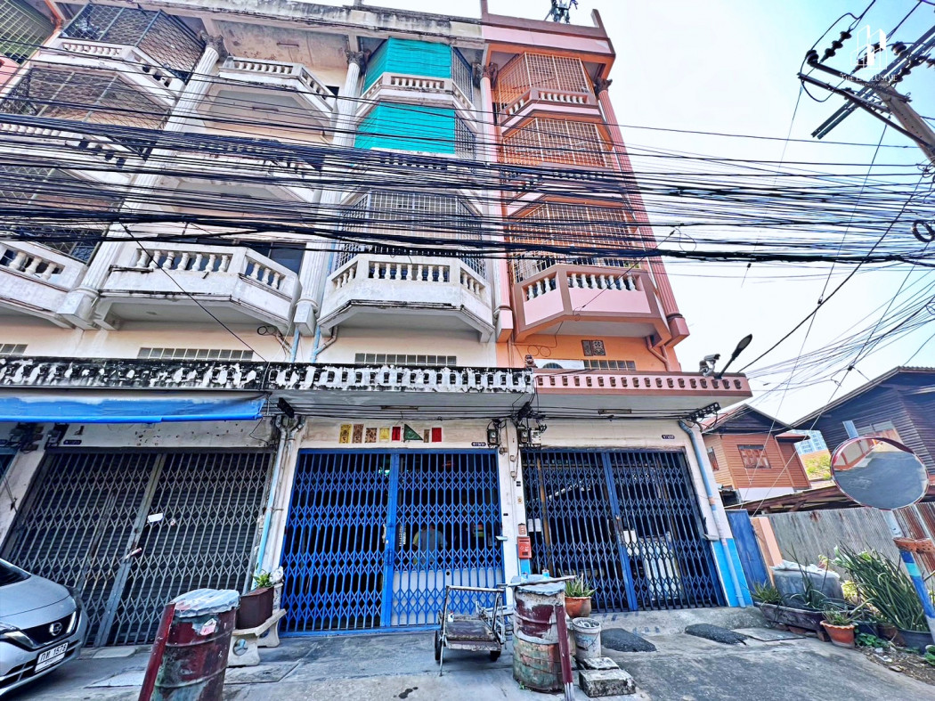 SaleOffice (HL)A82173 - Commercial building for sale, 4 floors, 1 unit, Soi Somdej Phrachao Taksin 18, Thonburi.