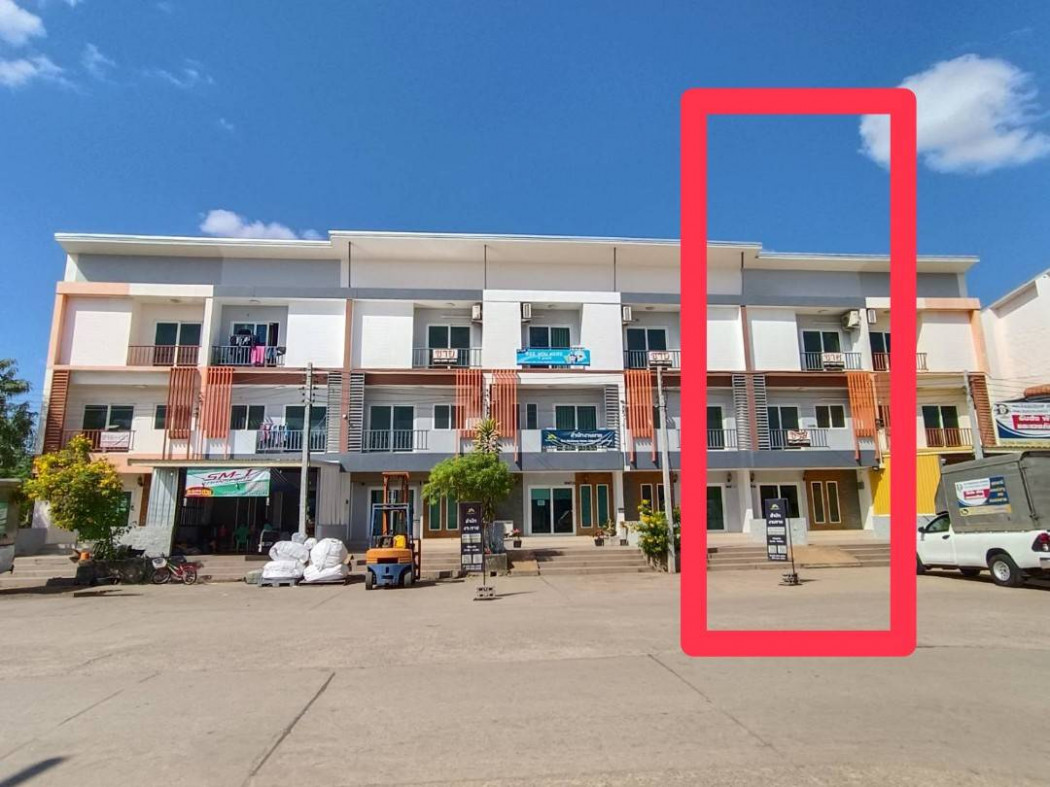 SaleHouse (HL)H86142 - Home office and 3-story townhome for sale in Udon Thani city (buy through EState corner and get 100,000 baht discount) 204 sq m. 22.8 sq m.