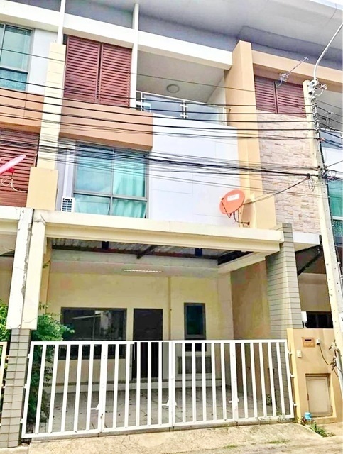 เช่าบ้าน MRT ศรีรัช Impact เมืองทองธานี เฟอร์ครบ ให้เช่าทาวโฮม 3 ชั้น 25ตร