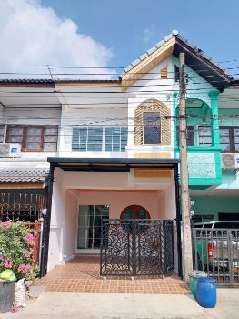 SaleHouse Townhome for sale, Jinda Town, 85 sq m., 16 sq m. Renovated house, convenient to travel. Ready to submit a loan