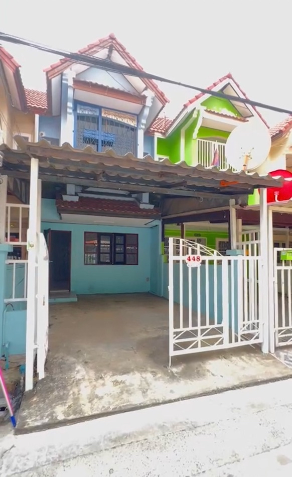 SaleHouse 2-story townhouse for sale, VK Home Village. Anamai Ngam Charoen 25 (Tha Kham 7), area 21.5 sq m.