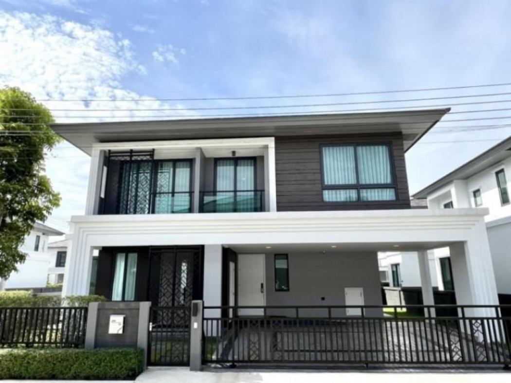 RentHouse For rent, detached house M 241 Grand Britannia Bangna-Suvarnabhumi 255 sq m. 60.6 sq m.