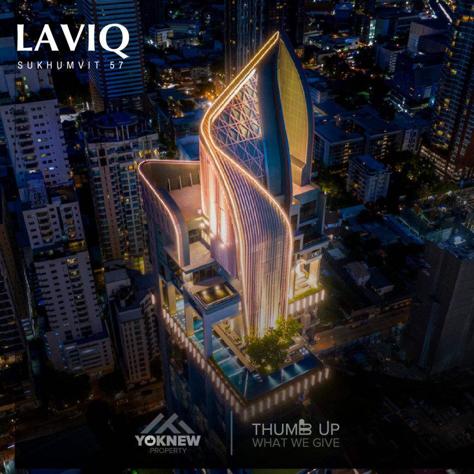 ขายคอนโดมิเนียม ขาย-เช่า LAVIQ Sukhumvit 57 คอนโด luxury ห้องขนาด size ใหญ่ ตกแต่งสวยพร้อมย้ายเข้าอยู่