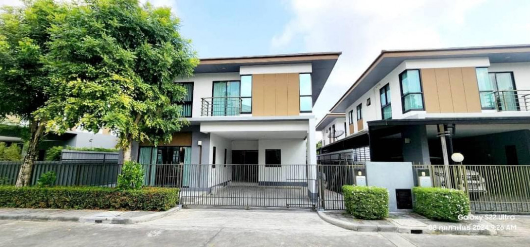 RentHouse For rent, single house, LPN, Baan Lumpini Suan Luang Rama 9, Phase 2, 228 sq m., 54 sq m.