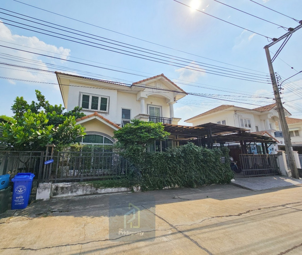 SaleHouse Single house for sale, Pruksa Village 4, Bang Yai, Nonthaburi, 51 sq m, 3 bedrooms, 3 bathrooms, with extension, near Kanchanaphisek Road and Central Westgate.