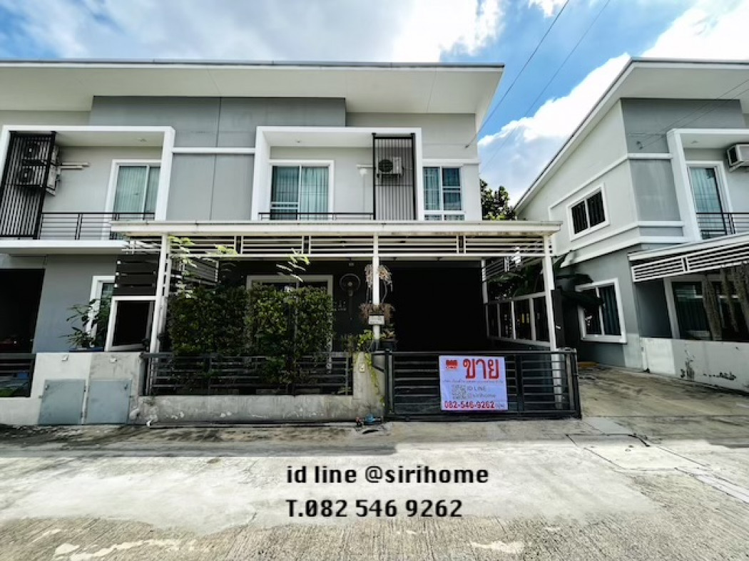 SaleHouse Townhome for sale, Niran Ville Kanchanapisek-Nakhonin, Niran Ville Karnchanapisek-Nakhonin, 21.8 sq m., ready to move in, 4 bedrooms, 2 bathrooms, already extended.