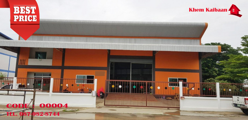 SaleWarehouse Warehouse for sale, Bang Phli-Tamru Road. Near Bang Pu Industrial Estate, 612 sq m., 307 rai.
