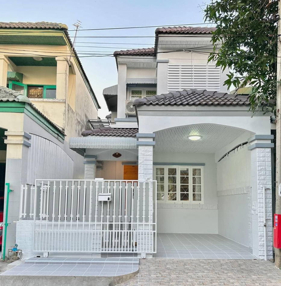 SaleHouse Single house for sale, Seranee Villa, 120 sq m., 34 sq m, next to Ban Kluay-Sai Noi Road.