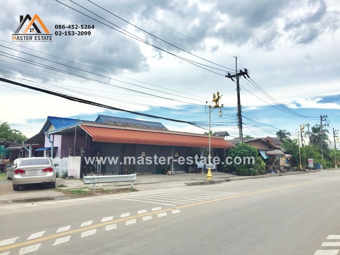 SaleHouse 1 story detached house 3 rooms for rent, opposite Wat Ban Don School