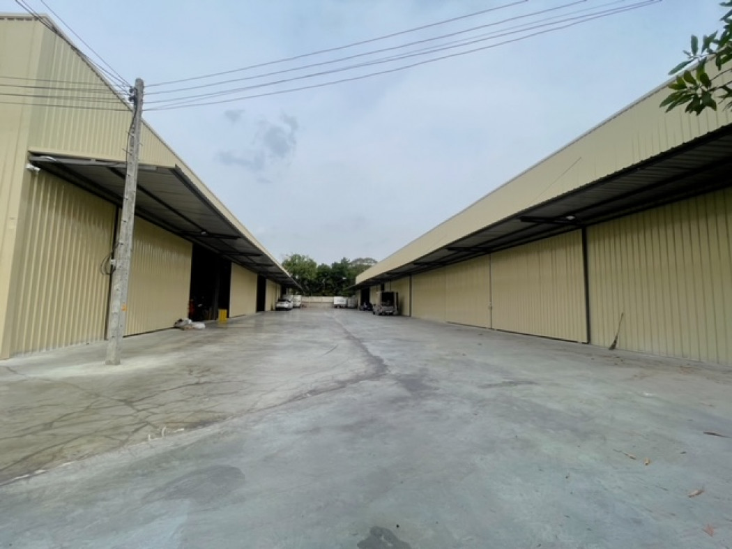 RentWarehouse Warehouse for rent, newly built, size 575 sq m, price 92,000 baht, near the Yellow Line ID-13836
