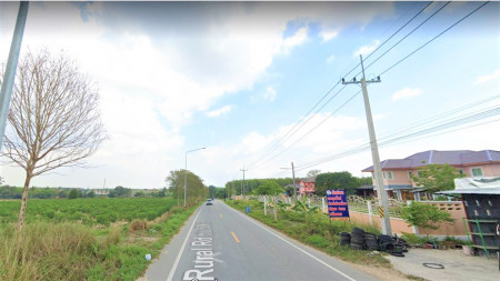 SaleLand Land for sale WF117, EEC plan, purple pattern, Khao Khan Song, Sriracha, Chonburi, size 32 rai 3 ngan 88 sq. wa, Laem Chabang, only 33 Km.