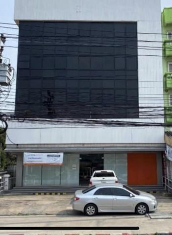 ให้เช่าอาคารพาณิชย์ 3 คูหา 5 ชั้น ติดถนนเทพารักษ์ กม. 4 ใกล้ MRT 