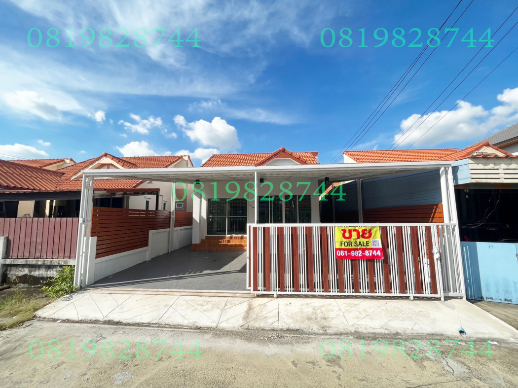 SaleHouse For sale, single-storey detached house, Nantawan 10, 90 sq m., 34.9 sq m, Liap Wari, Nong Chok, free transfer.
