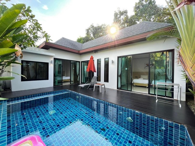 เช่าบ้าน For Rent : Chalong, Private Pool Villa, 2 Bedrooms 2 Bathrooms
