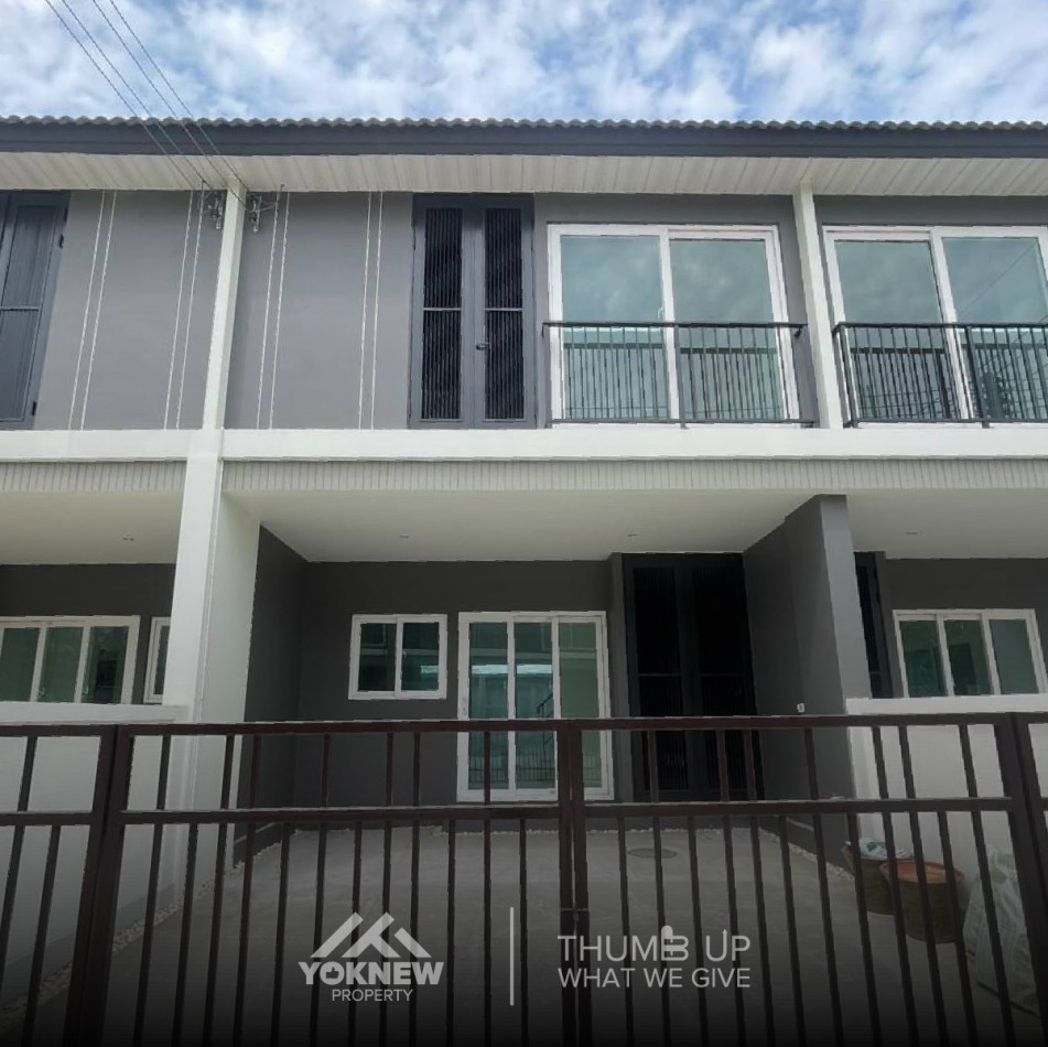 RentHouse Good price for rent2-story townhome, Supalai Primo Rangsit Village, 3 BED 3 BATH, modern style house.