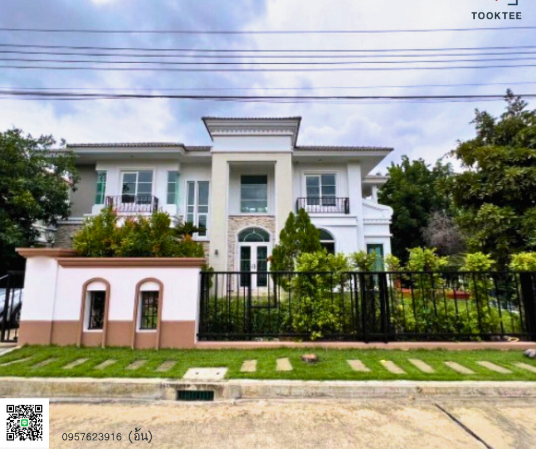 SaleHouse Announcement for sale, luxury detached house, European style, Casa Grand Taksin Village, Rama 2