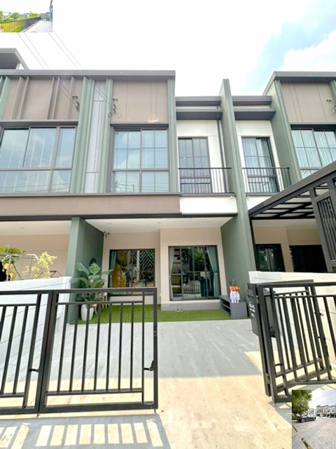 เช่าบ้าน บ้านใหม่ Built-in จดทะเบียนบริษัท BTS คูคต ให้เช่าทาวน์โฮม 2 ชั้น