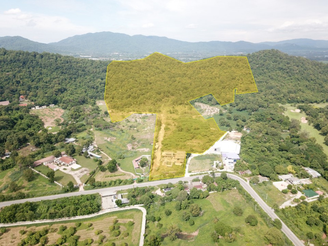 SaleLand Mountain Land for sale, Bang Phra, Chon Buri, 97 rai 1 ngan 14 sq w, suitable for golf course business, resort, housing project.