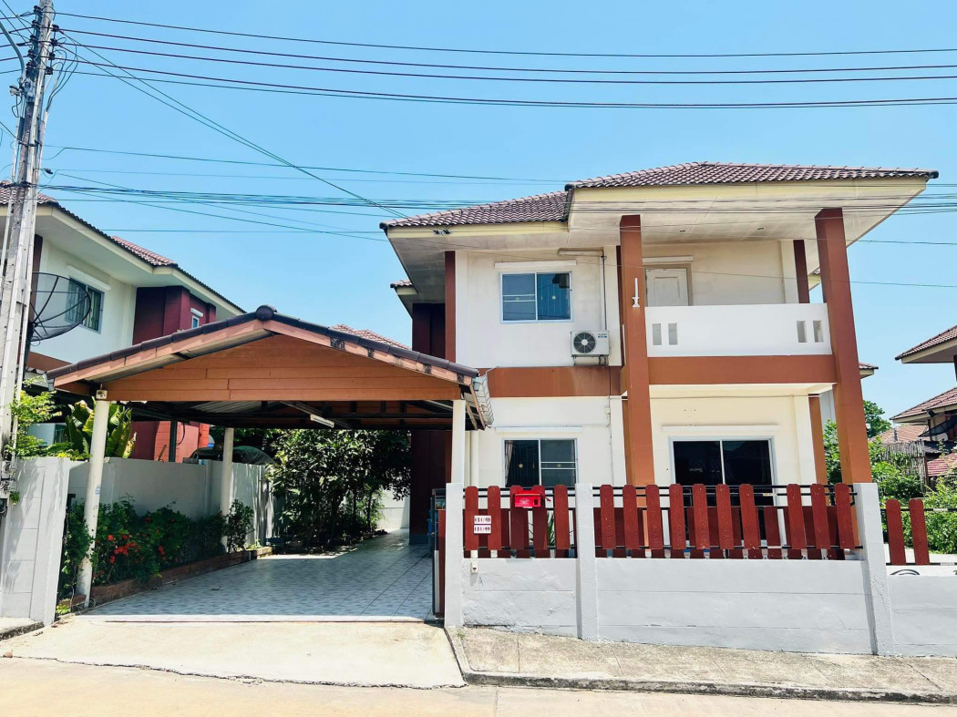 SaleHouse Single house for sale in Bowin, area 70 sq m., Thanawall Village 4, 2 floors, 4 bedrooms, 3 bathrooms,
