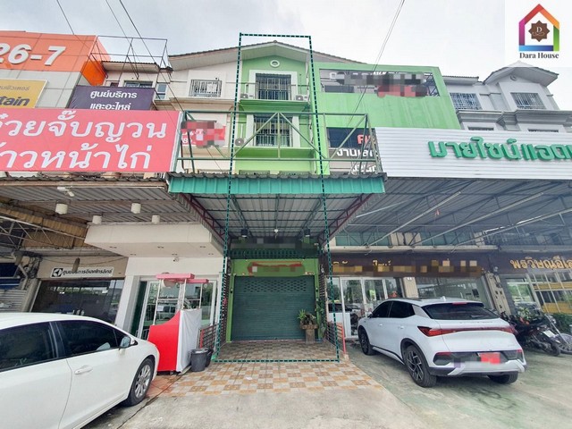 SaleOffice ขายอาคารพาณิชย์ ถนนราชพฤกษ์ บางรักน้อย เมืองนนทบุรี ตกแต่งพร้อมอย