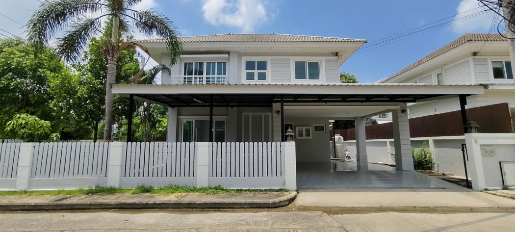 SaleHouse Single house for sale Perfect Park Rama 5 - Bangyai 200 sq m. 58 sq m, corner house.