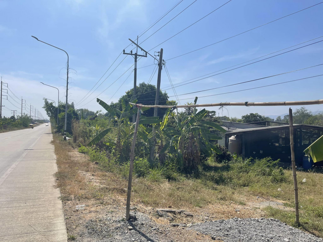 SaleLand Land for sale in Nong Irun, 5 rai with buildings, next to Rd. 3133, next to a paved road.