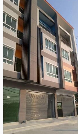 RentOffice  ให้เช่า อาคาร2คูหา 4ชั้น ถนนติวานนท์ ปากเกร็ด นนทบุรี 