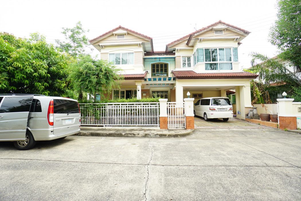 SaleHouse Single house for sale, Baan Manthana, Rangsit, Khlong 2, 200 sq m., 92.3 sq w, 3 bedrooms, 3 bathrooms, excellent condition.