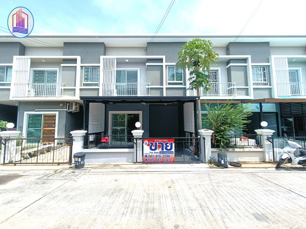 SaleHouse Townhome for sale, Nirunville 12, Wat Sriwaree Noi Road, Bang Chalong Subdistrict, Bang Phli District, Samut Prakan Province, 92 sq m., 19.2 sq m.