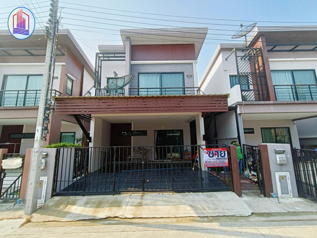SaleHouse Semi-detached house for sale, Nature Trend Pracha Uthit 90, Soi Pracha Uthit 90. Ban Khlong Suan Subdistrict Phra Samut Chedi District Samut Prakan Province 120 sq m. 27.9 sq m.
