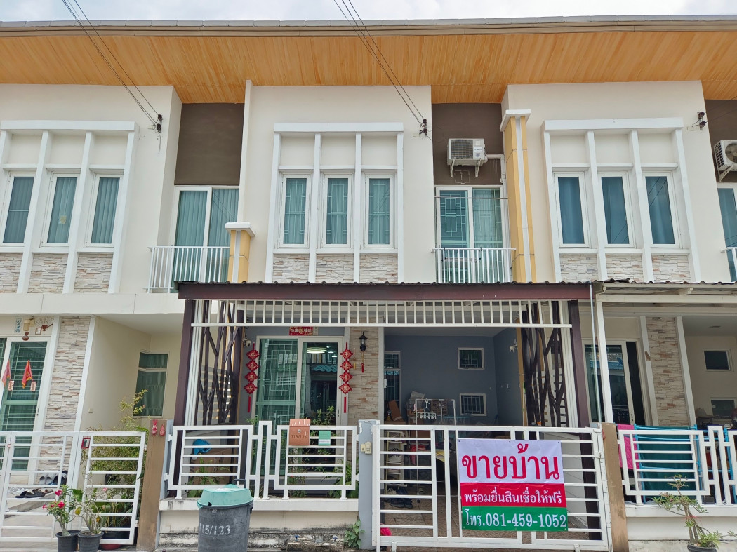 SaleHouse Townhome for sale, addition, good condition, Golden Town Rama 2, 105 sq m., 16.2 sq m.