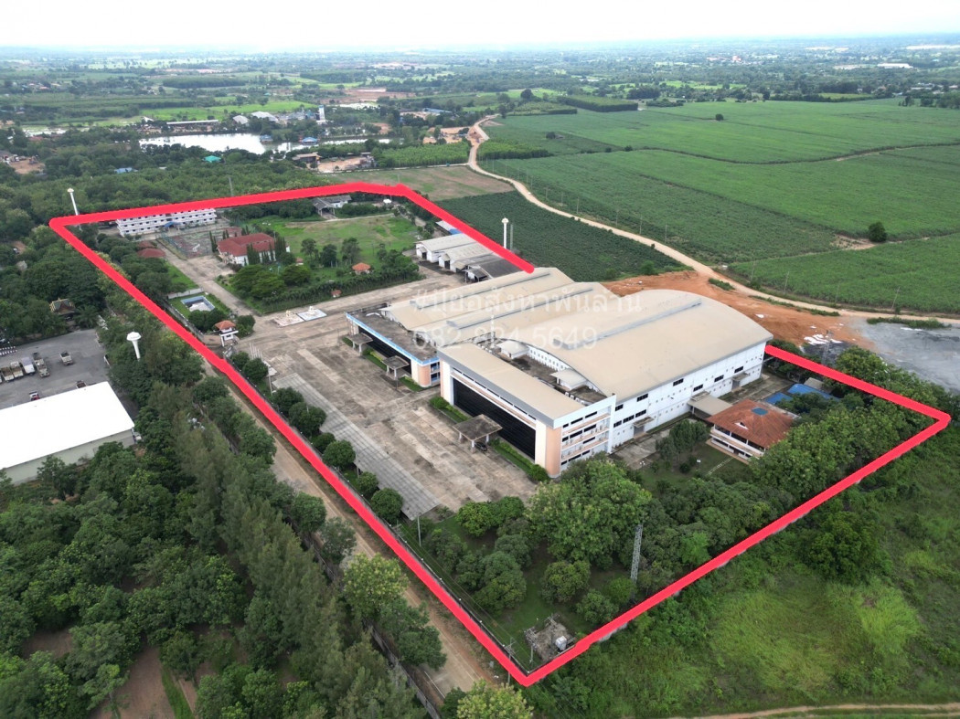 SaleWarehouse Factory for sale FA032, strong structure, Phanat Nikhom, Chonburi. 24246 sq m., 41 rai, has factory license 4, near Road 331, only 500 m.