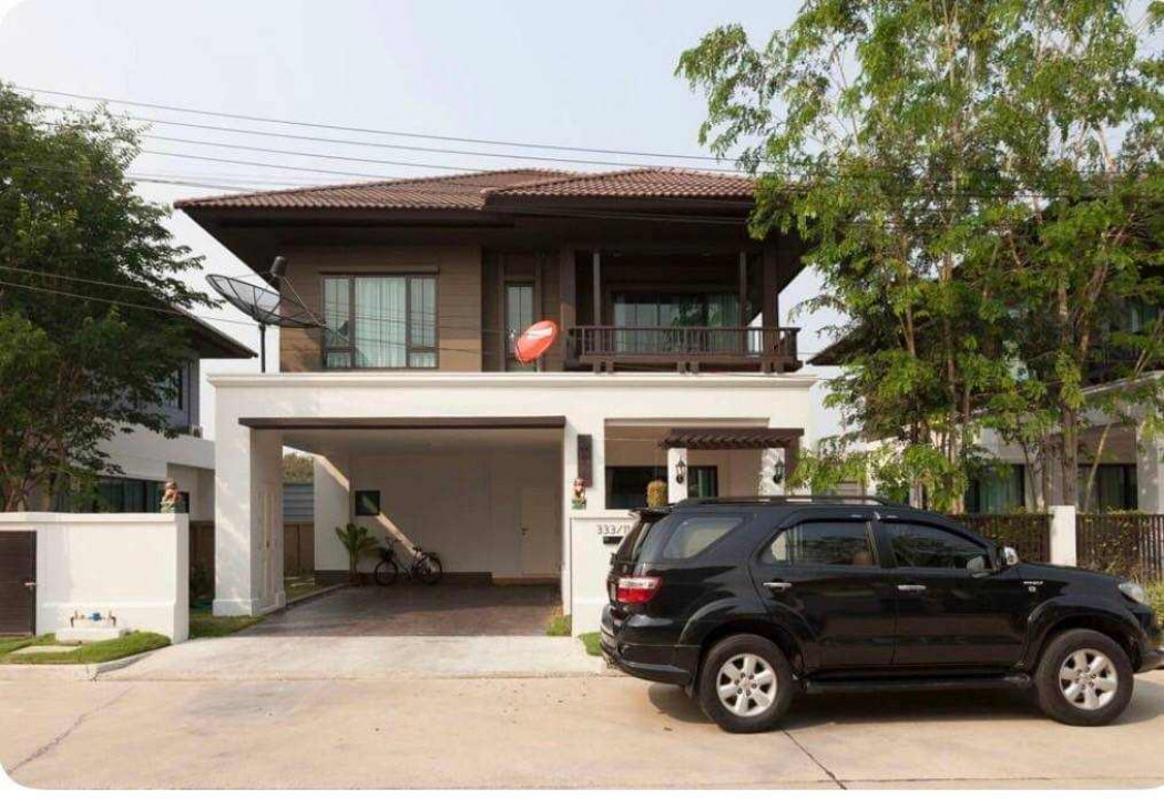 RentHouse Single house for rent, house in a luxury project, Setthasiri, San Sai, . sq m. 56 sq m.