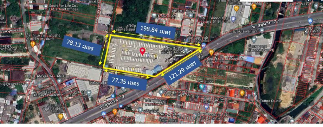 RentLand Land for sale, On Nut Road, Suan Luang Subdistrict, ID-14230