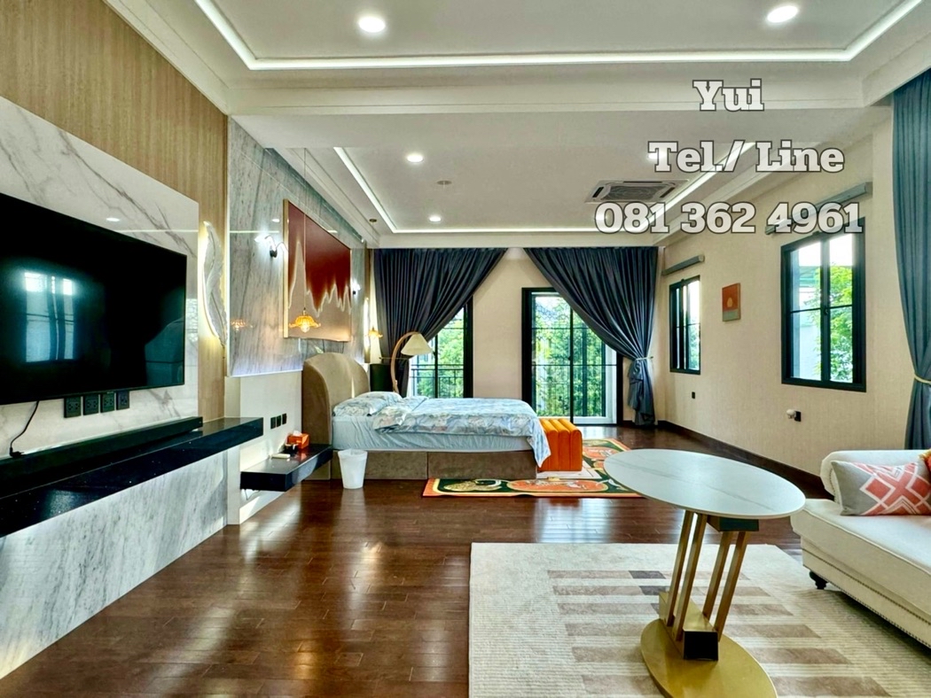 SaleHouse Luxury house for sale, fully furnished, ready to move in, 55 million baht, Sukhumvit 105