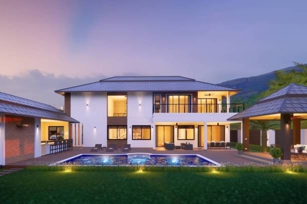 ขายบ้าน Pool Villa ราคา 88,875,000 บาท เมืองเชียงใหม่ บรรยากาศเงียบสงบ