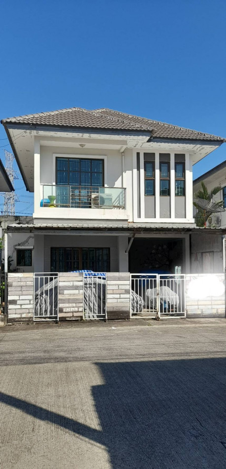 SaleHouse Single house for sale, Temsiri Ville Minburi-Suvarnabhumi, 230 sq m., 35 sq w, 3 bedrooms, 2 bathrooms, near Fashion Island.