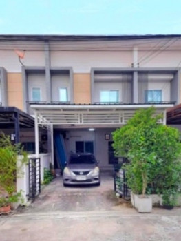 SaleHouse Townhome for sale, ready to move in Near Don Mueang BTS, size 28.6 sq m, Grand Ville Village, already in good condition, according to the principles of Ti Li Feng Shui.