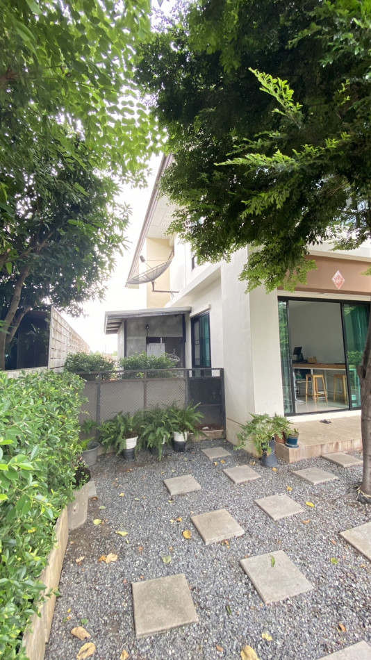 SaleHouse Single house for sale, lots of space, Sammakorn Nimitmai, 220 sq m., 84 sq m, privacy.