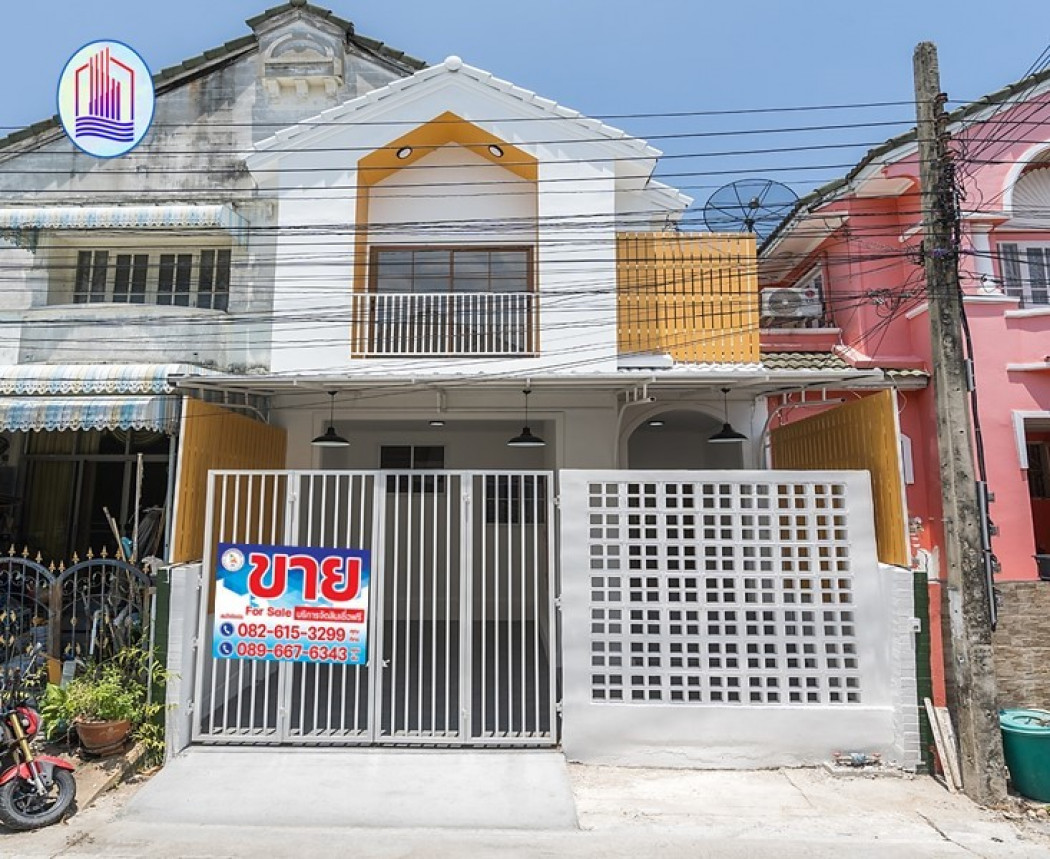SaleHouse Townhome for sale, Lally Ville, Soi Mangkorn-Phraeksa, Phraeksa Subdistrict, Mueang District, Samut Prakan Province, 120 sq m, 24 sq m.
