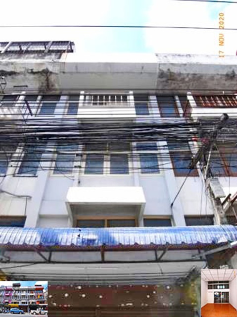 ขาย-เช่าอาคารพาณิชย์ 3.5 ชั้ ประชาราษฎร์บำเพ็ญ 18-33 MRT สุทธิสาร