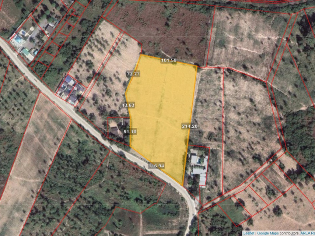 SaleLand Land for sale, already filled, Bang Saray, Chonburi, Sattahip, 12 rai 2 ngan 78 sq m.