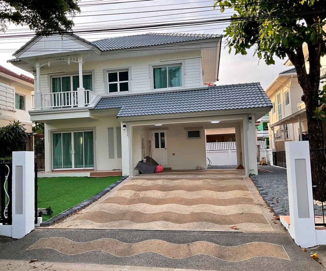 RentHouse House for rent, Perfect Place, Ratchaphruek-Rama 5, next to the main road, Nakhon In.
