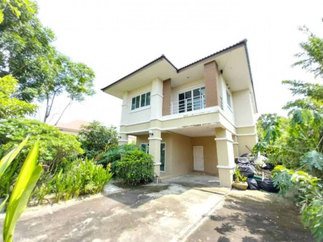 SaleHouse Single house for sale, Baan Ratchathani, Khlong Luang, 216.65 sq m, 100 sq m, shady, livable.
