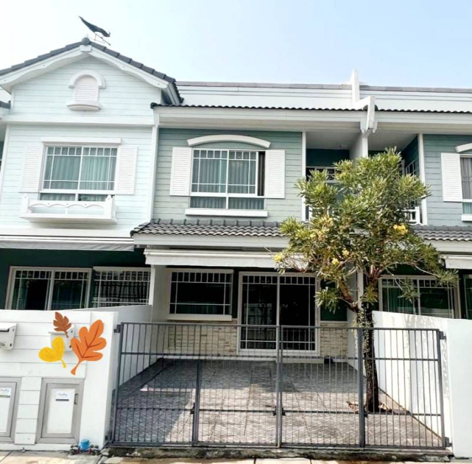 RentHouse Townhome for rent, Indy Bangna km.7(1), 150 sq m, 25 sq m, complete furniture and electrical appliances, ready to move in.