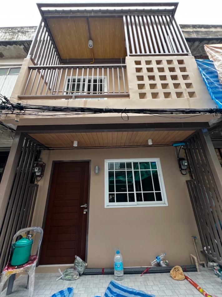 RentHouse 2-story townhouse for rent, Charoen Krung 79, Bang Kho Laem District.