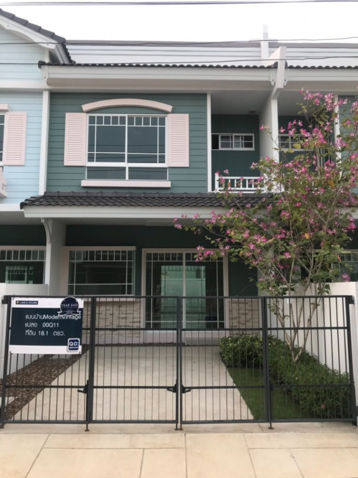 RentHouse Townhome for rent, 2 floors, fully furnished, Indy 3, Pracha Uthit 90