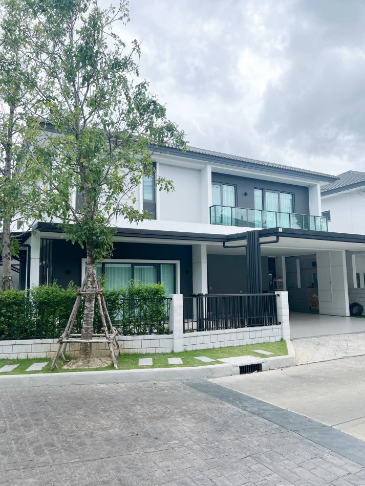 SaleHouse Single house for sale, Centro Ratchaphruek-Suan Phak 3, 274 sq m, 60 sq m, fully built-in, with furniture.