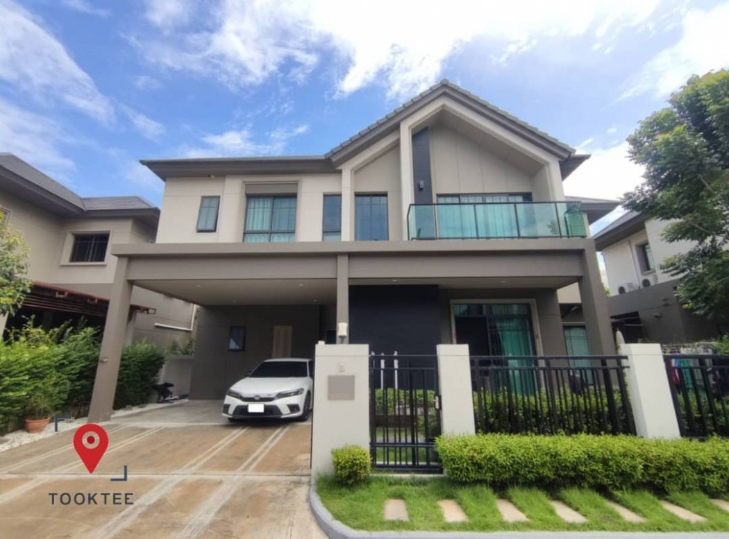 SaleHouse Single house for sale, private project, quiet, Grand Bangkok Boulevard Petchkasem-Pinklao, 250 sq m, 61.2 sq m, ready to move in.